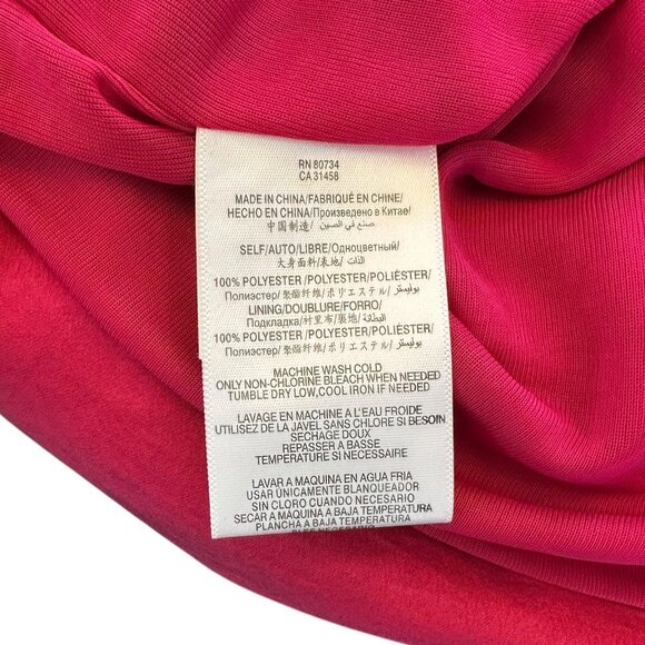 BCBGeneration Red Berry Strappy Back Mini Dress Flowy Party 6 (S) - Picture 6 of 6